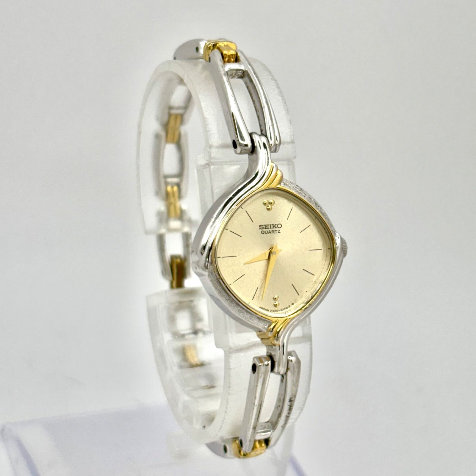  電池 SEIKO セイコー レディース 腕時計 2320-6620 132907 腕時計(クォーツ) 腕時計(アナログ)