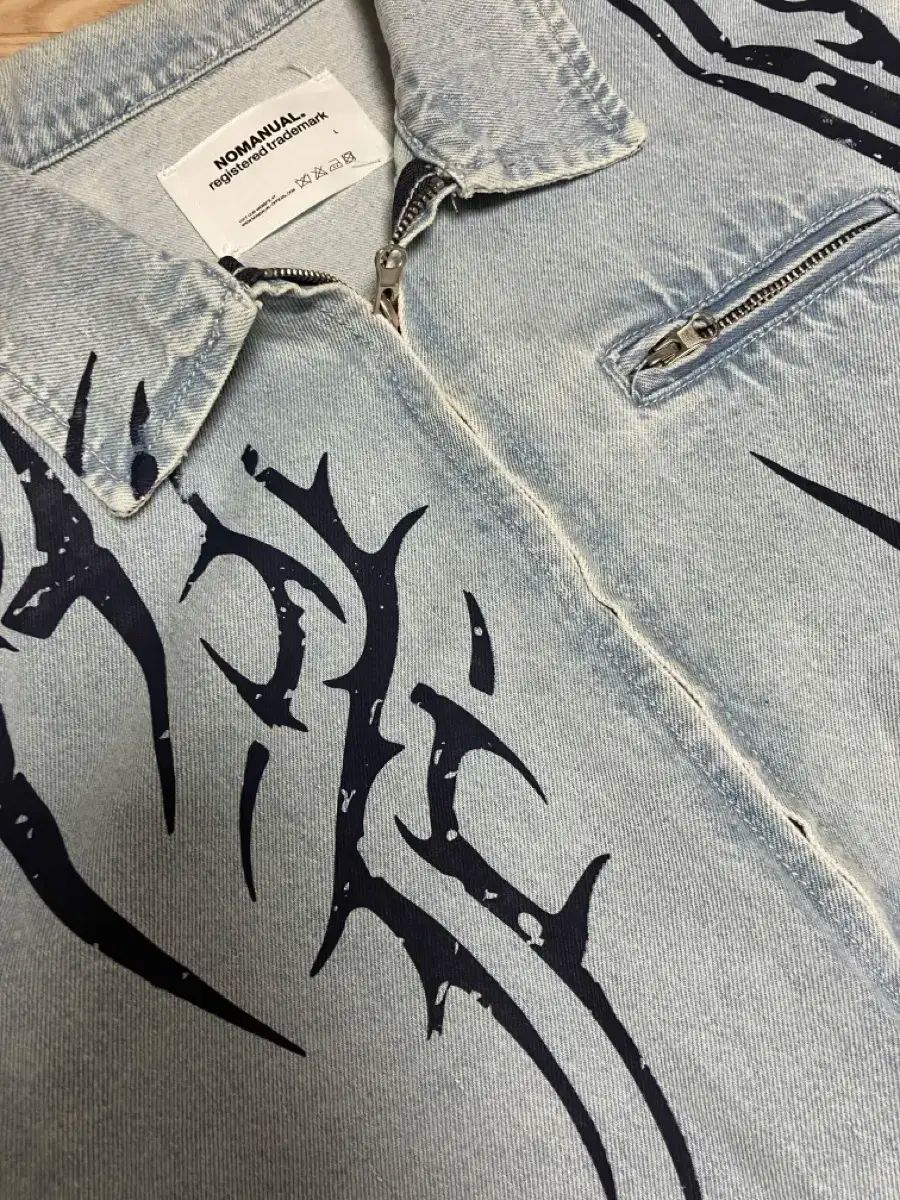 ノーカラーデニムジャケット - | STYLEMIXER ヴァン JACKET (デニム 