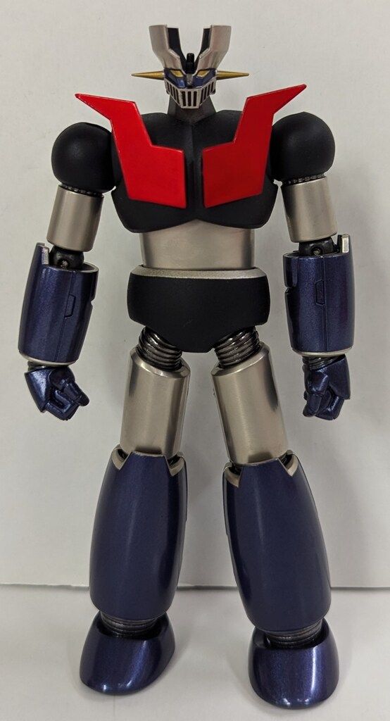 バンダイ スーパーロボット超合金 マジンガーZ くろがね仕上げ 美品 レビュー】 バンダイ スーパーロボット超合金マジンガーZ～鉄