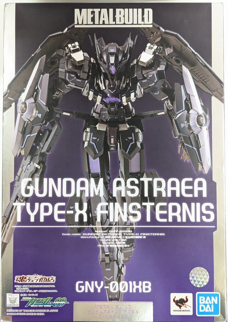 説明文必読】METAL BUILD ガンダムアストレアTYPE-Xフィンスターニス用