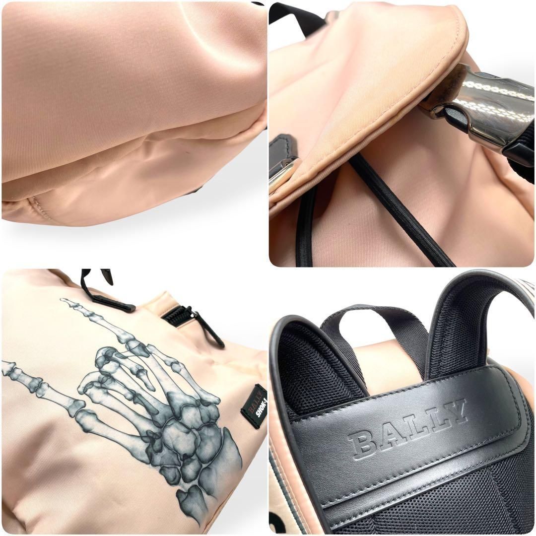 美品 激レア BALLY × SHOK-1 スカルプリント ナイロンリュック - メルカリ