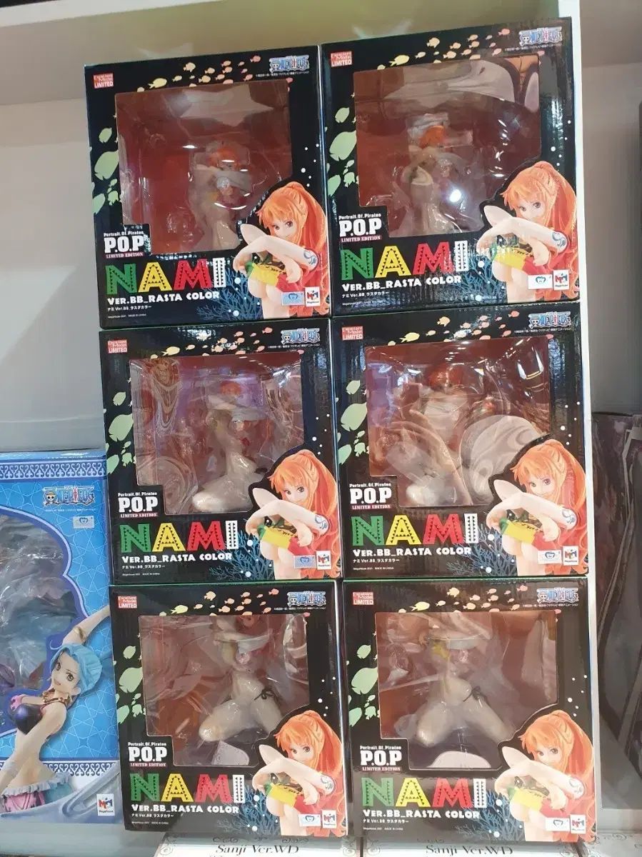 【輸送箱未開封】ワンピース POP ナミVer.BB_Rasta color Portrait.Of.Pirates ワンピース “LIMITED EDITION” ナミVer.BB_Rasta