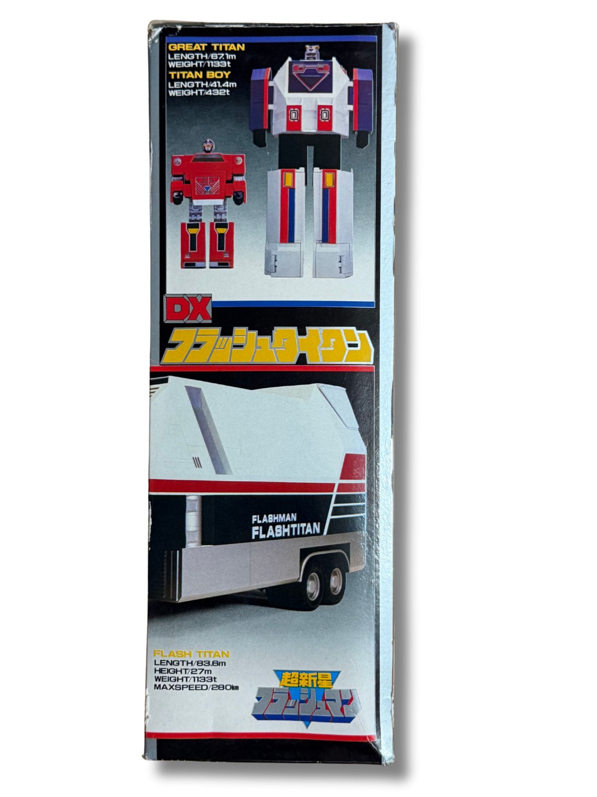 激レア 未使用 超新星フラッシュマン DXフラッシュタイタン 当時物