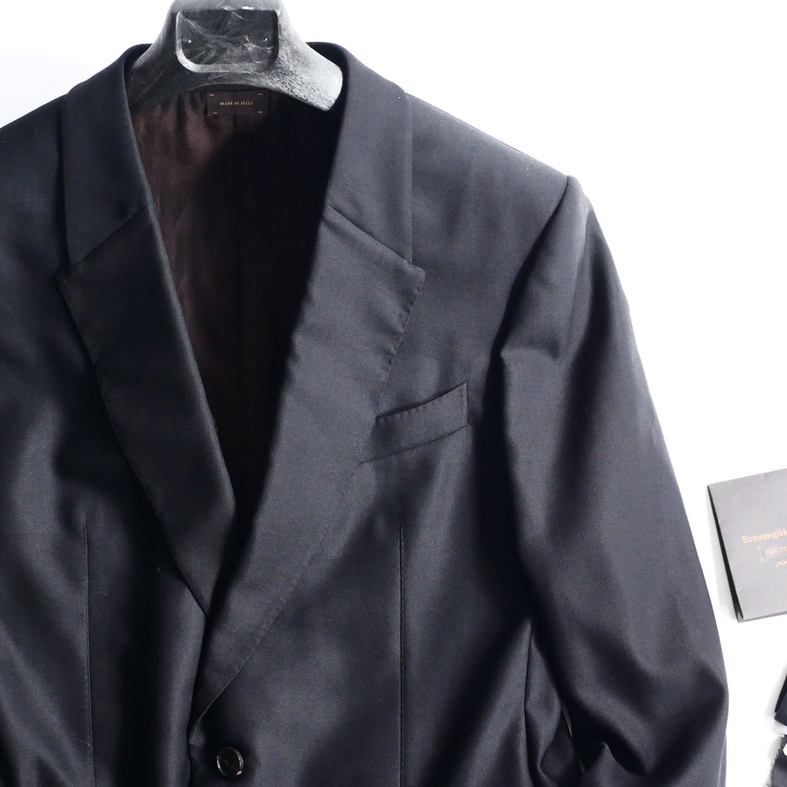 Kiton キートン チェック セットアップ スーツ 54 XL以上!! Kiton キートン セットアップ スーツ 極上 ネイビー 紺 46 M程 - メルカリ