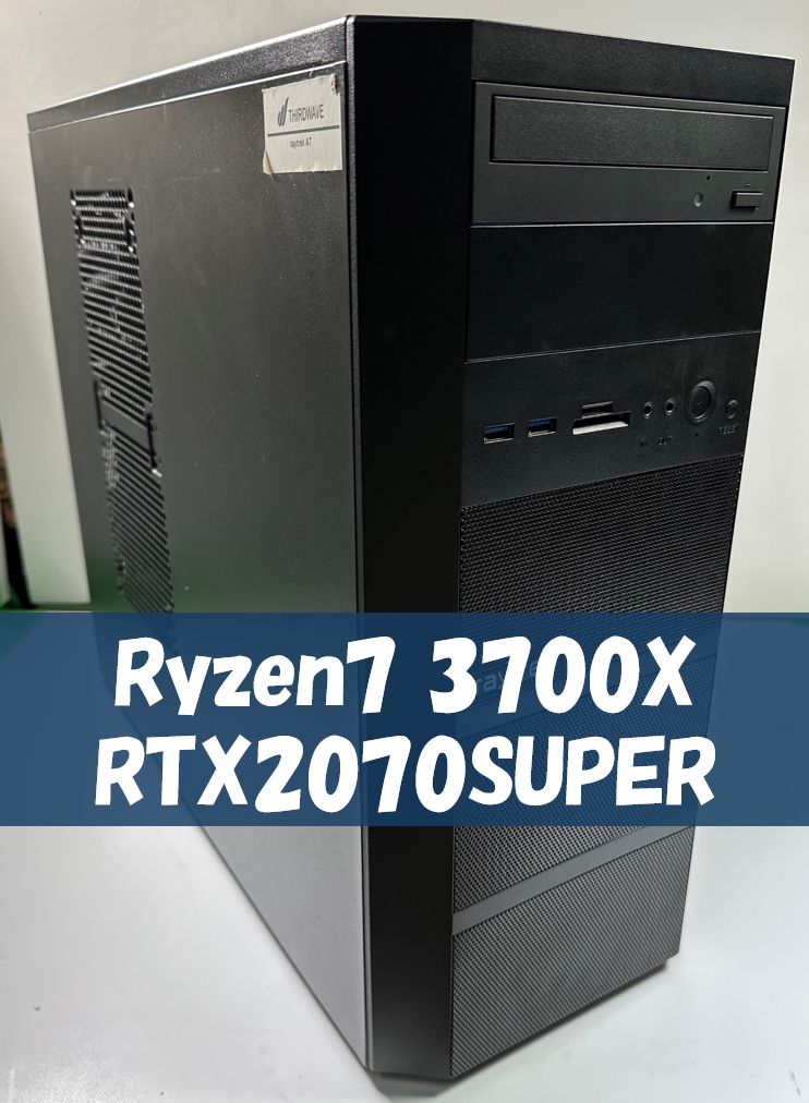 格安ゲーミング/RTX2070super/Ryzen7 3700X/Windows11home/SSD500GB