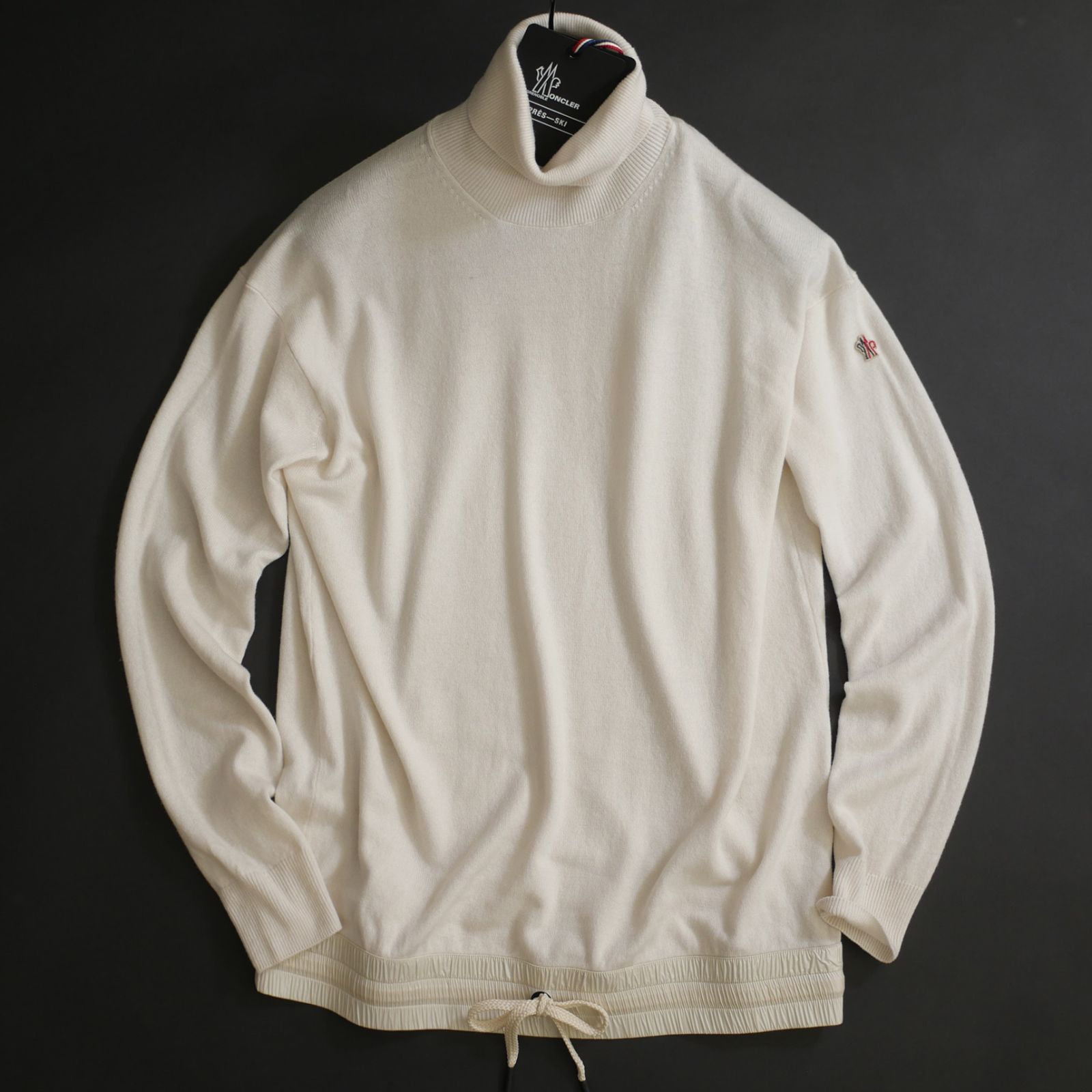 dt185○XS○MONCLERモンクレール○上質カシミヤ100％○タートルネック