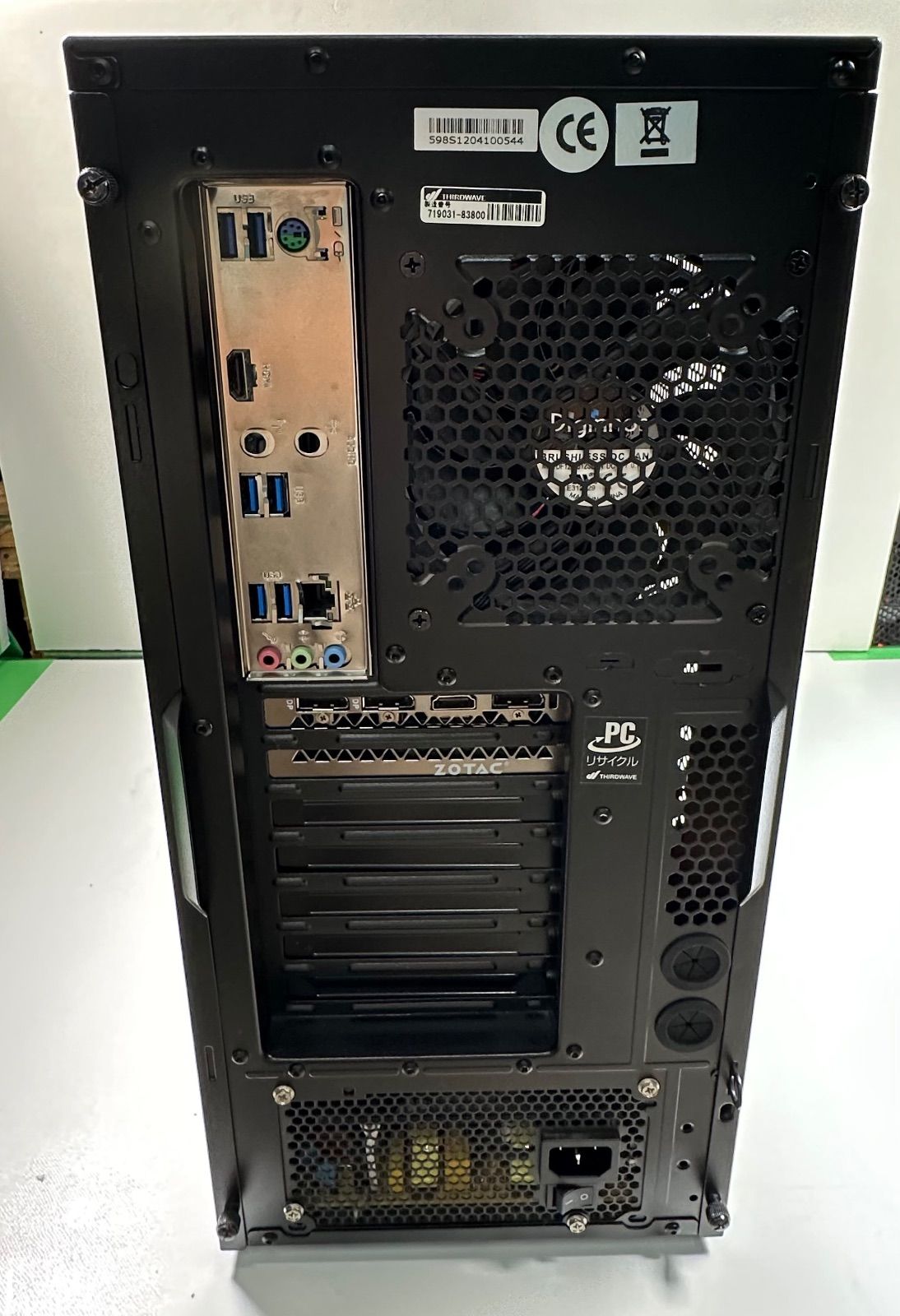 格安ゲーミング/RTX2070super/Ryzen7 3700X/Windows11home/SSD500GB