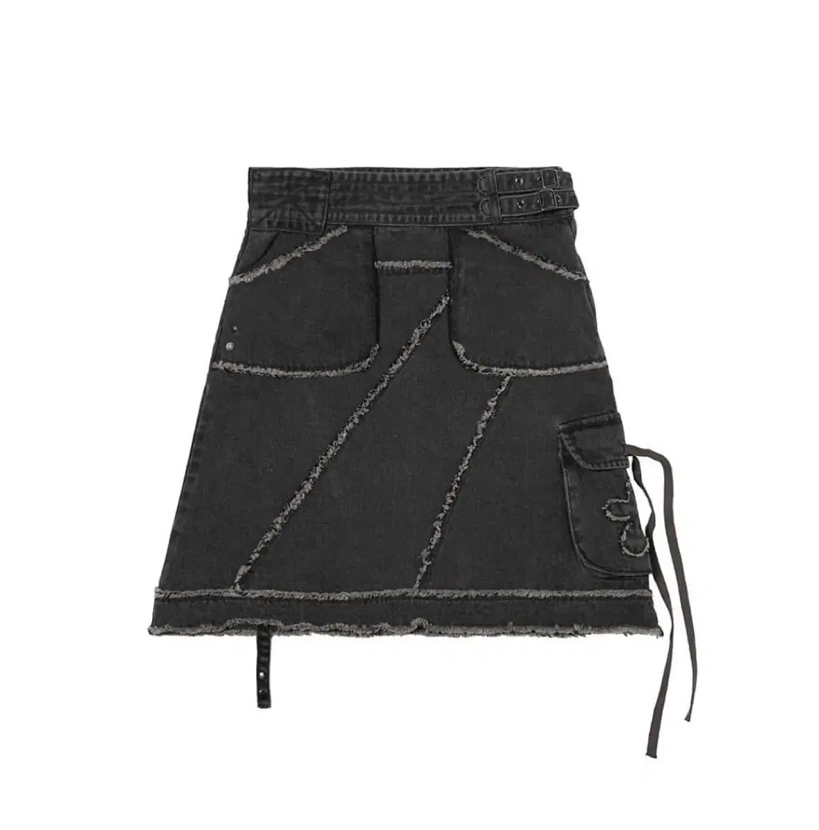 コイセイオ smarturbanuseful フラワー ポケット スカート ブラック 1