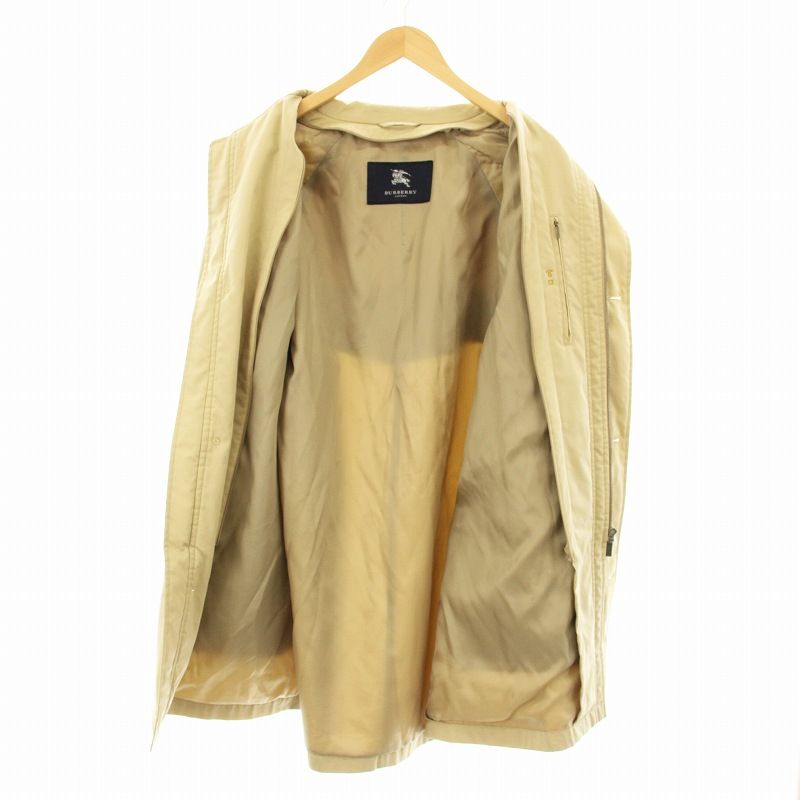 バーバリー ロンドン BURBERRY LONDON ステンカラーコート 中綿 ロング