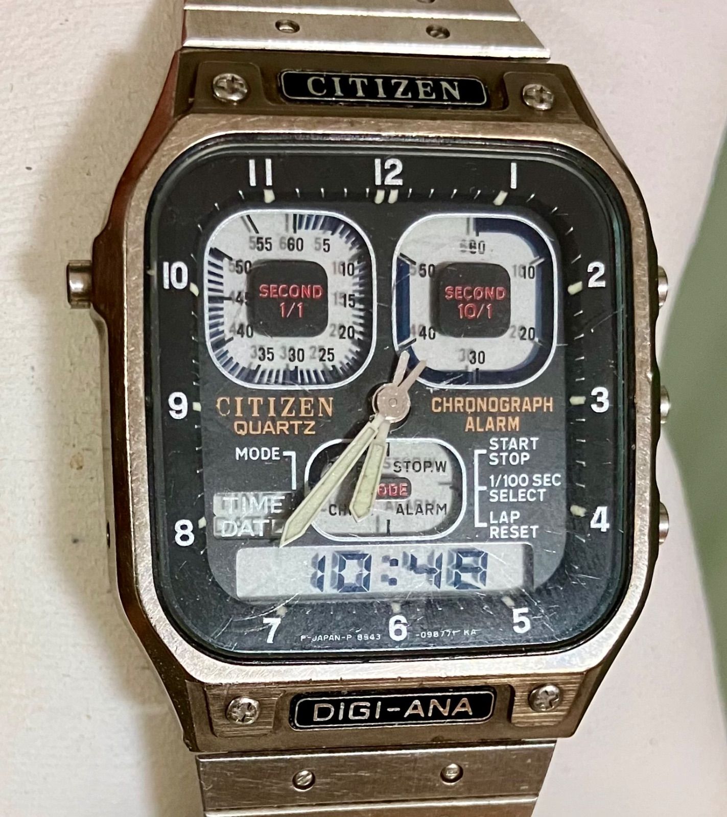 ☆希少レア品☆CITIZEN シチズン☆DEGI-ANA デジアナ☆ジェットボーイ