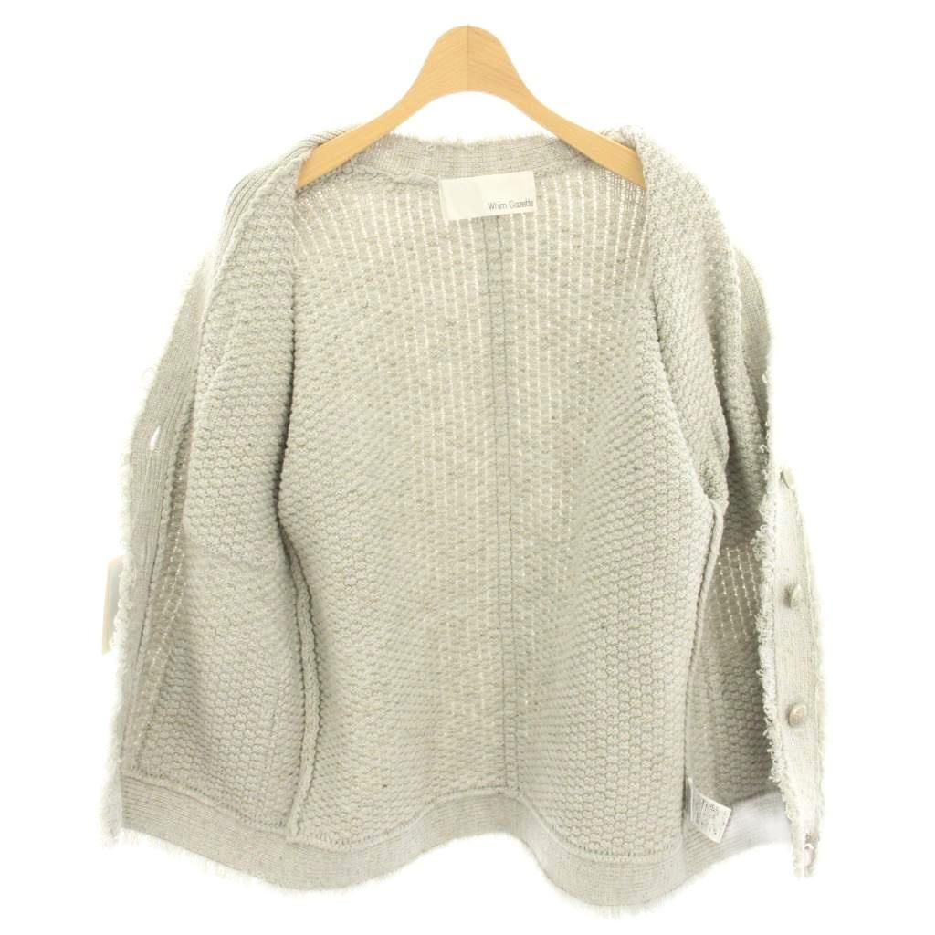 ウィムガゼット Whim Gazette 25SS ツイーディー TWEEDY ニット