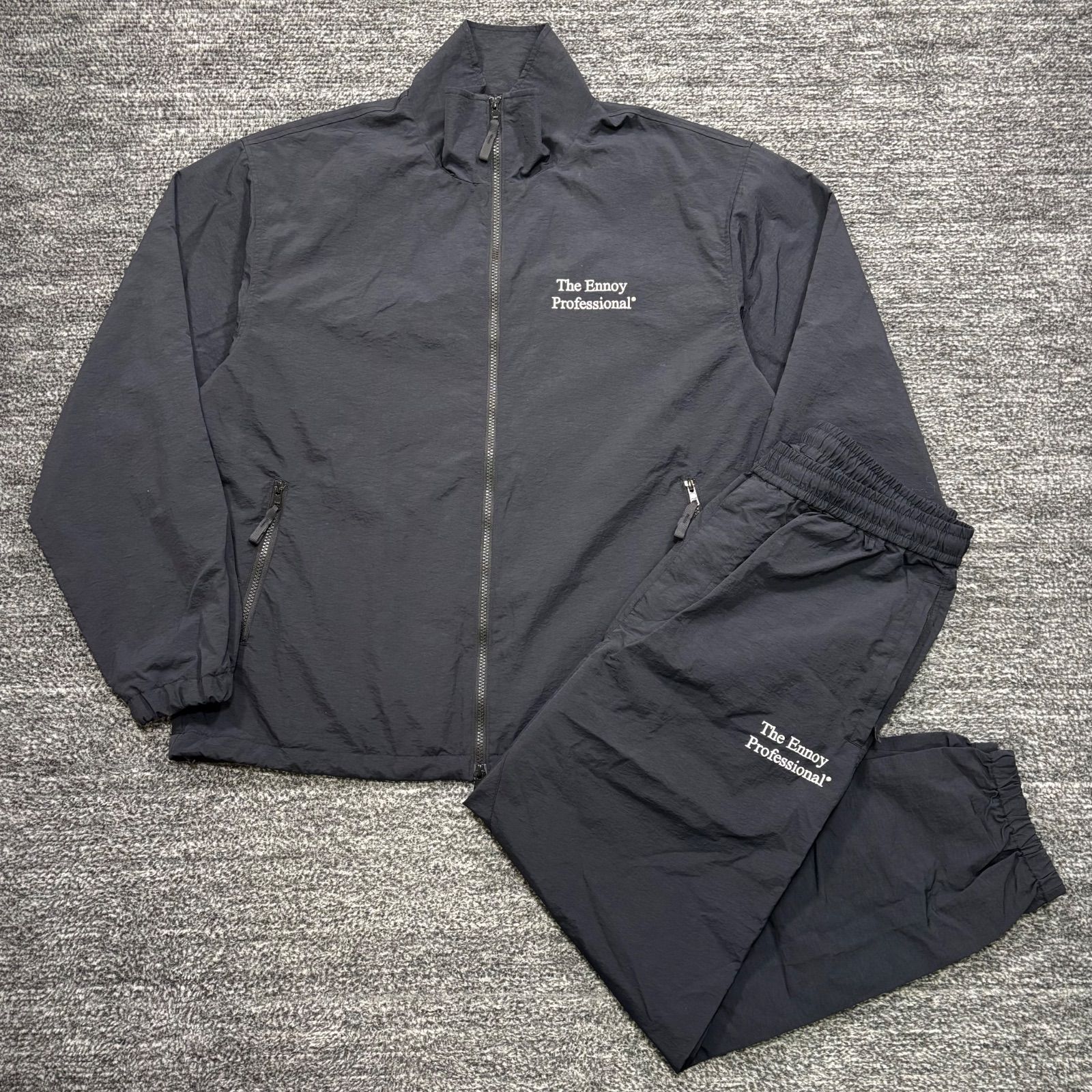 The Ennoy Professional NYLON JACKET 美品 The Ennoy Professional スタイリスト私物 23AW Nylon Track Jacket