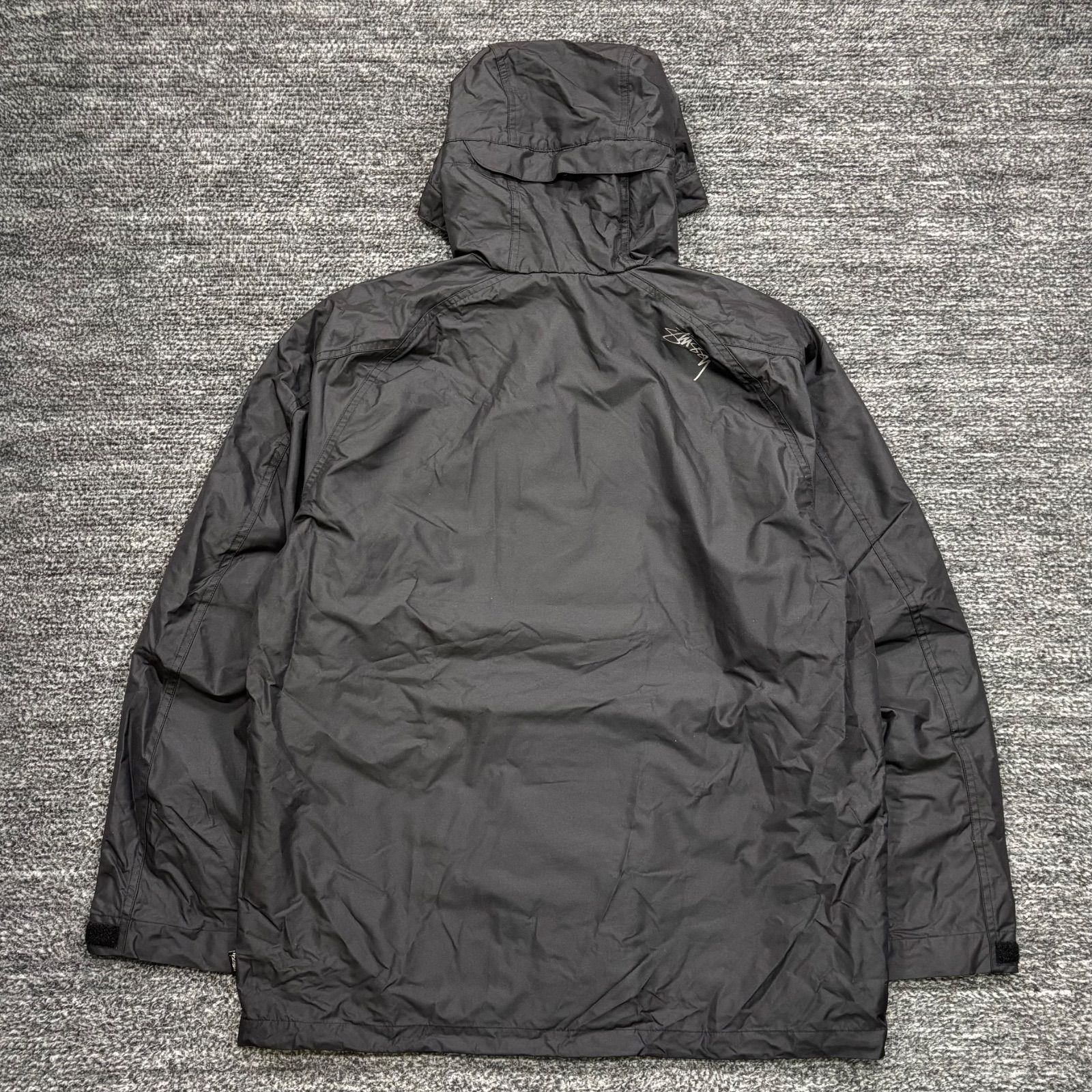 Stussy Authentics Gear ナイロンジャケット ブラック L ステューシー