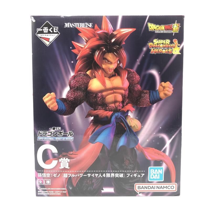 中古】開封・箱イタミ)C賞 孫悟空:ゼノ(超フルパワーサイヤ人4限界突破