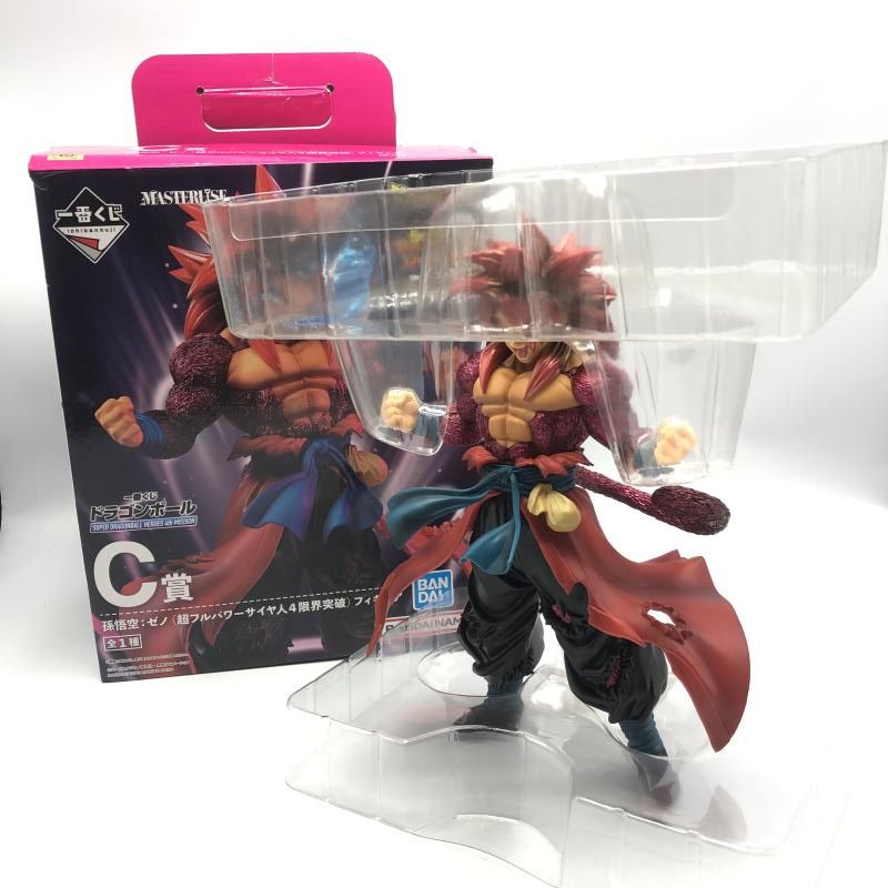 ドラゴンボール ゼノ フィギュア BANDAI フィギュア 孫悟空：ゼノ(超フルパワーサイヤ人4限界突破) 「一