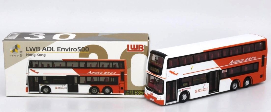 香港バスミニカー Tiny 香港微影 ミニカー 香港バス ATC65629 Tiny City 19 CMB Leyland