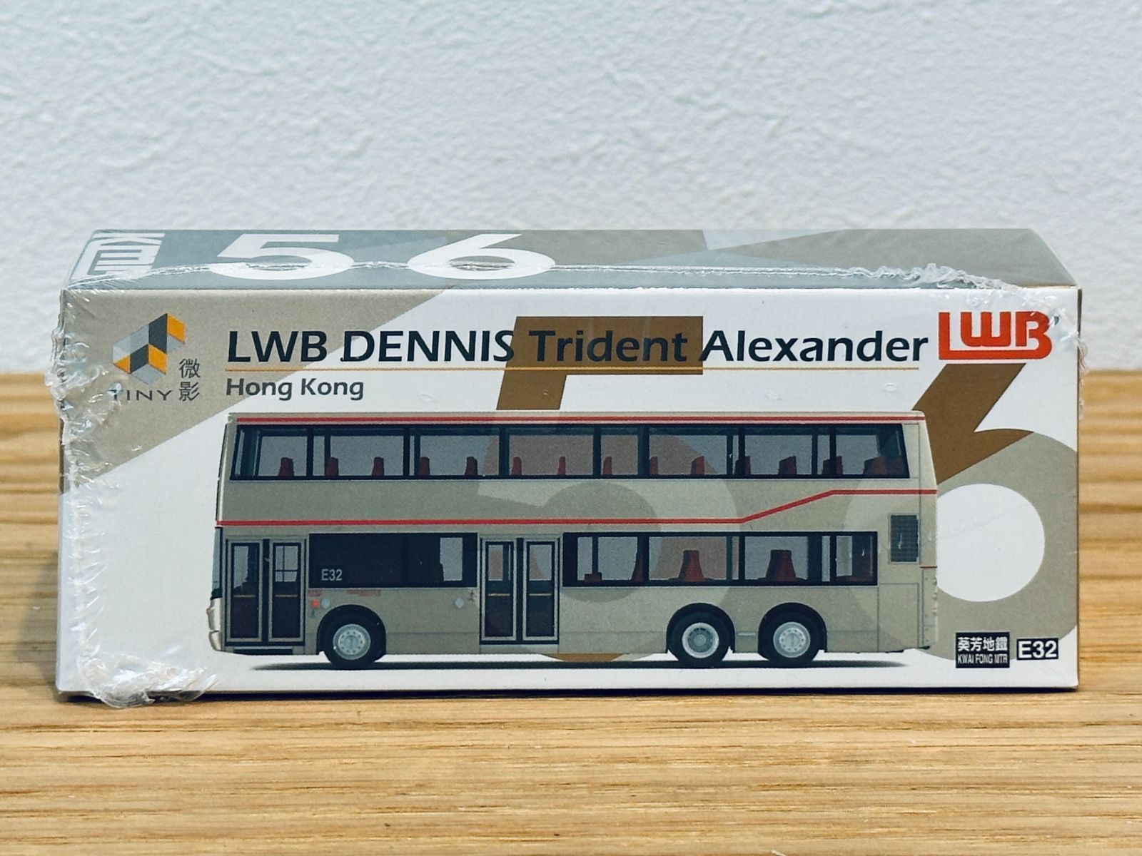 Tiny 香港微影 ミニカー 香港バス KMB2022103 LWB Dennis Trident