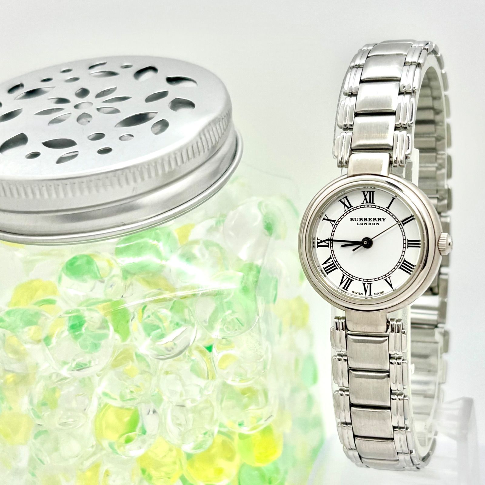 外観美品/新品電池】BURBERRY バーバリー 11500L レディース 腕時計