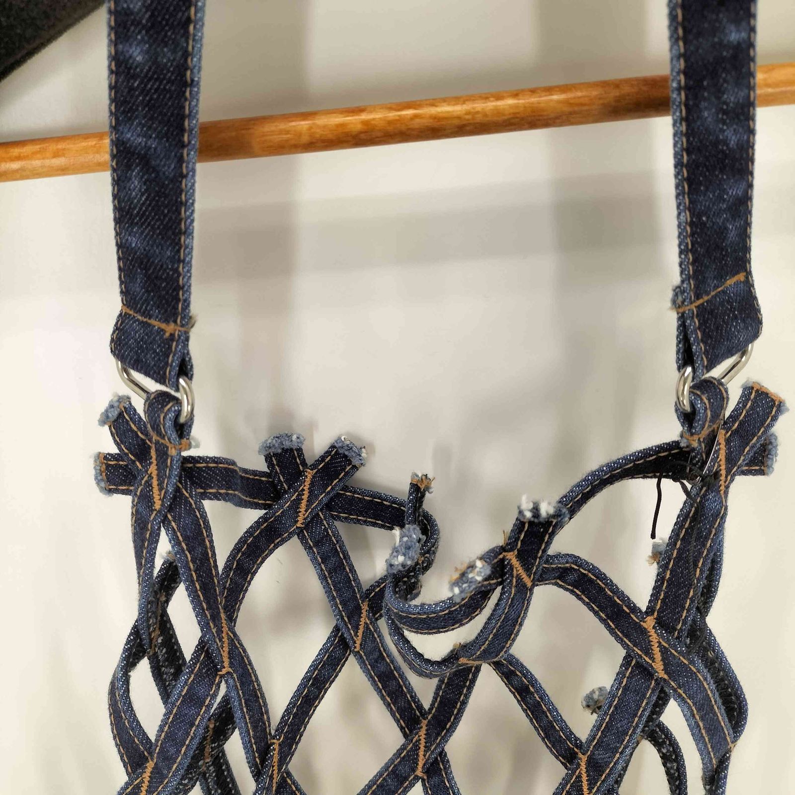 チカキサダ　デニムフリンジTOPS チカキサダ Chika Kisada デニムフリンジトップス レディース 表記無