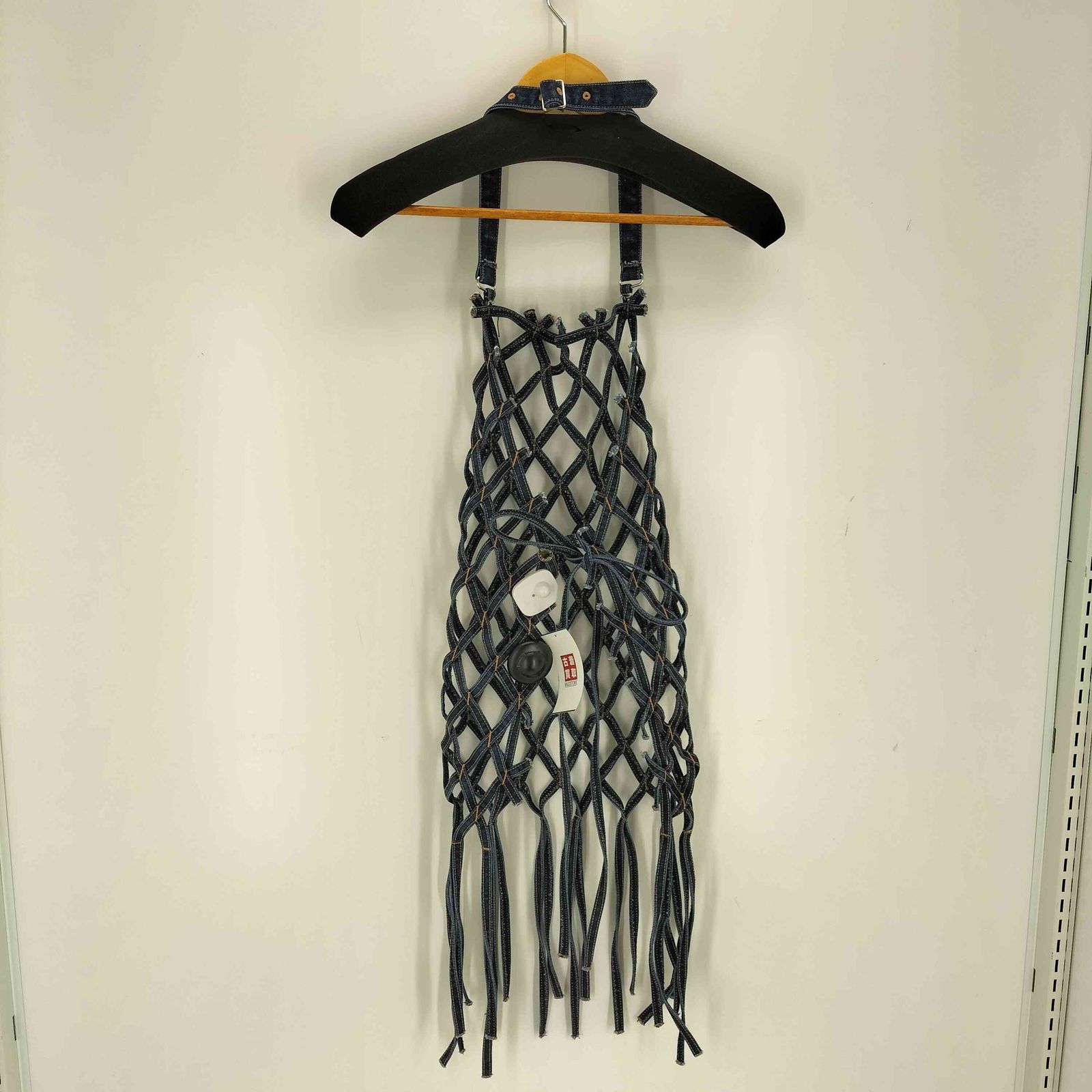 チカキサダ　Chika Kisada デニムフリンジベスト 新品未使用 チカキサダ Chika Kisada デニムフリンジベスト 新品未使用 チカキサダ