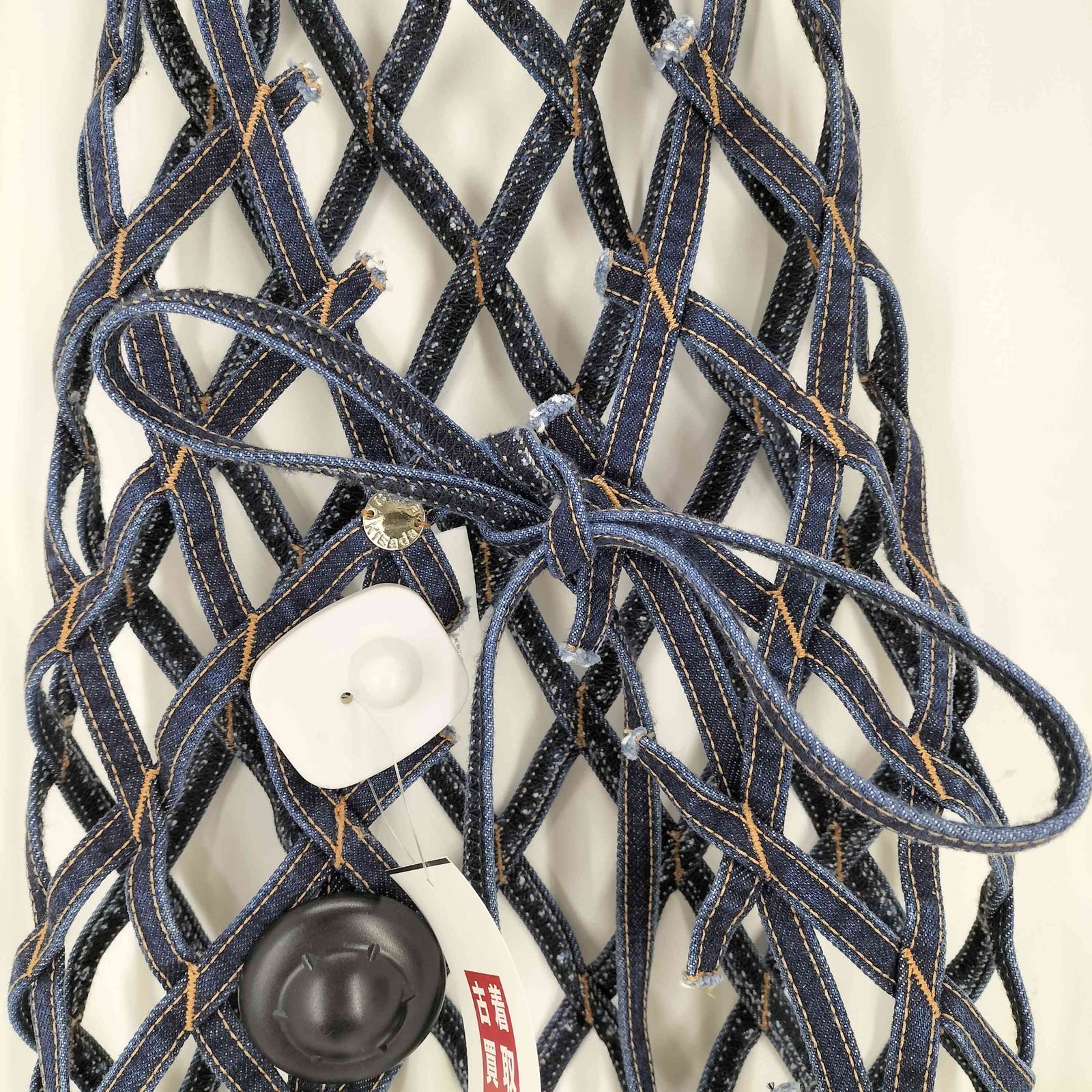 チカキサダ　Chika Kisada デニムフリンジベスト 新品未使用 チカキサダ Chika Kisada デニムフリンジトップス レディース 表記無