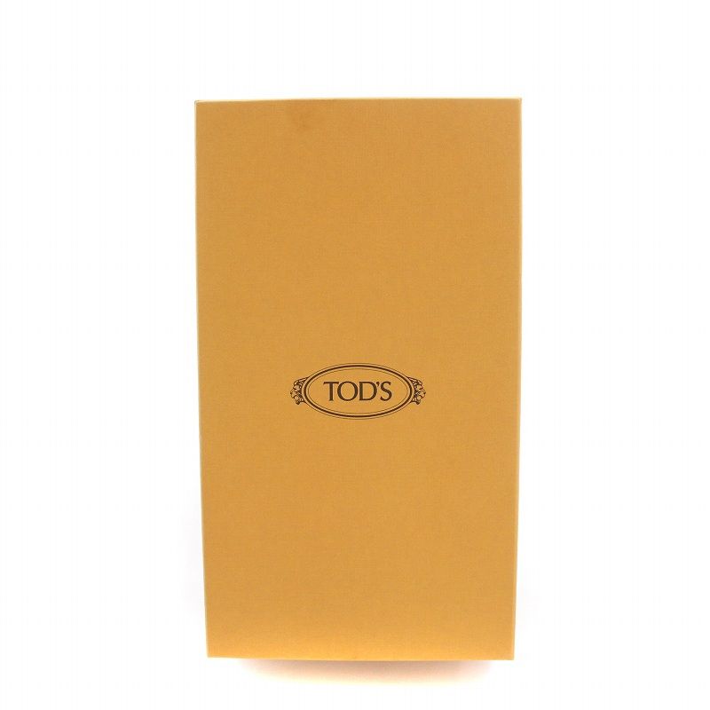 トッズ TOD'S モカシン ドライビングシューズ フラット ダブルT ファー