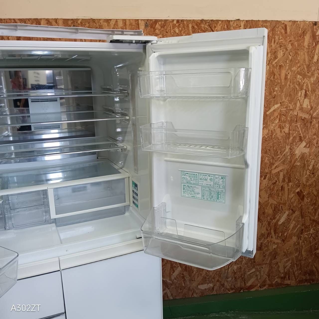 262送料設置無料 SHARP 自動製氷機能付き大型冷蔵庫 480L 洗濯機 400L