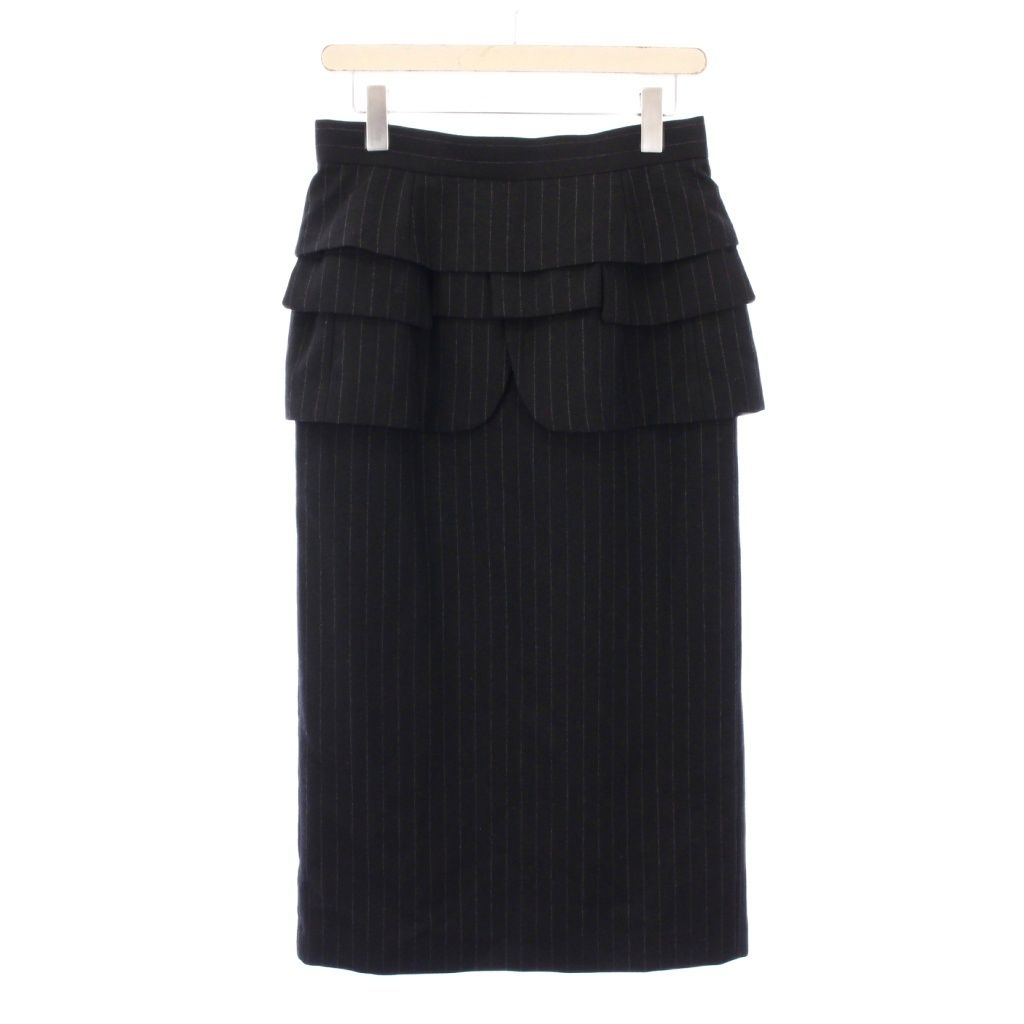 サカイ sacai 23AW Chalk Stripe Skirt チョークストライプスカート
