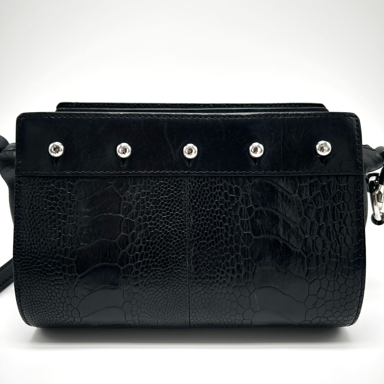 美品 Alexander Wang アレキサンダーワン クロコ ショルダーバッグ 