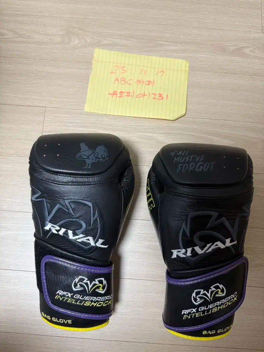 RIVAL INTELLISHOCK バッググローブ8oz 【中古】 ライバル・ゲレロ・インテリショック・バッググローブ 8oz ロイ