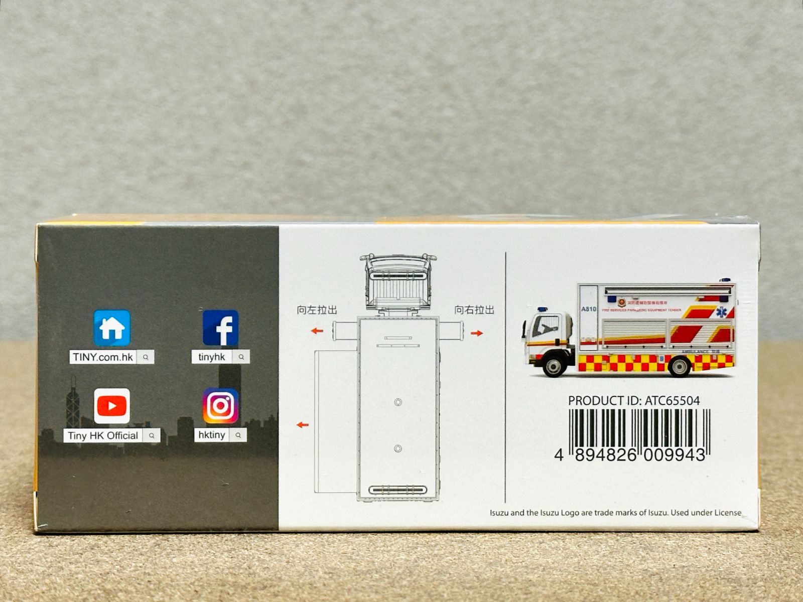 Tiny ミニカー 香港消防局災害現場救護ユニット AMBULANCE Tiny ミニカー 香港消防局災害現場救護ユニット AMBULANCE