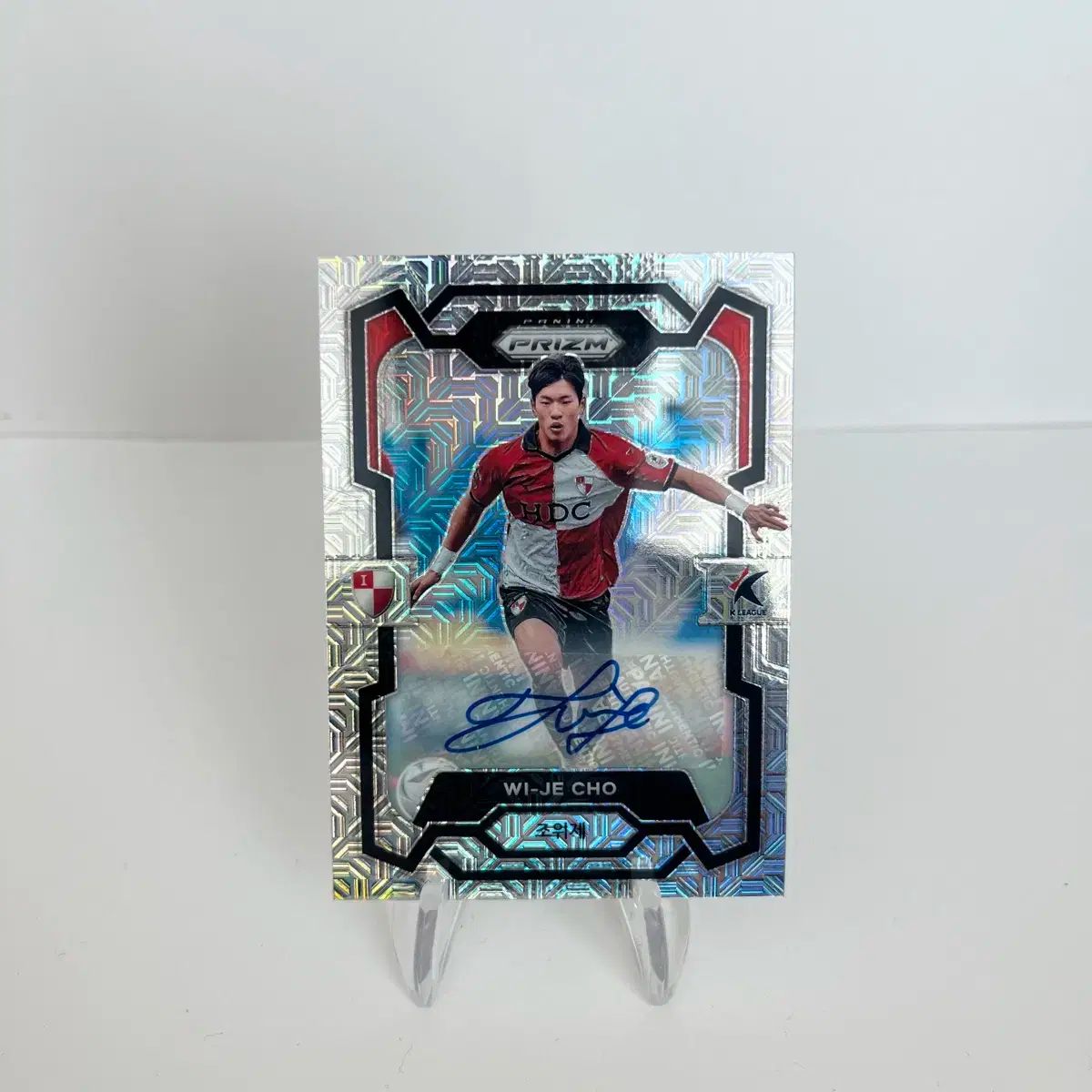 Kリーグ プリズム 釜山 ジョー ウィジェ 25 模造 オート カード A