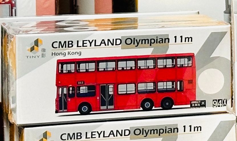 Tiny 香港微影 ミニカー 香港バス ATC65720 Tiny City 76 CMB Leyland