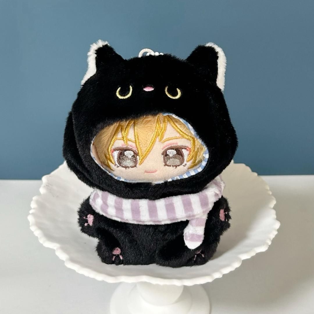 10～12cm ぬい服 黒猫 コスチューム 着ぐるみ いつぬい あんスタ MH09