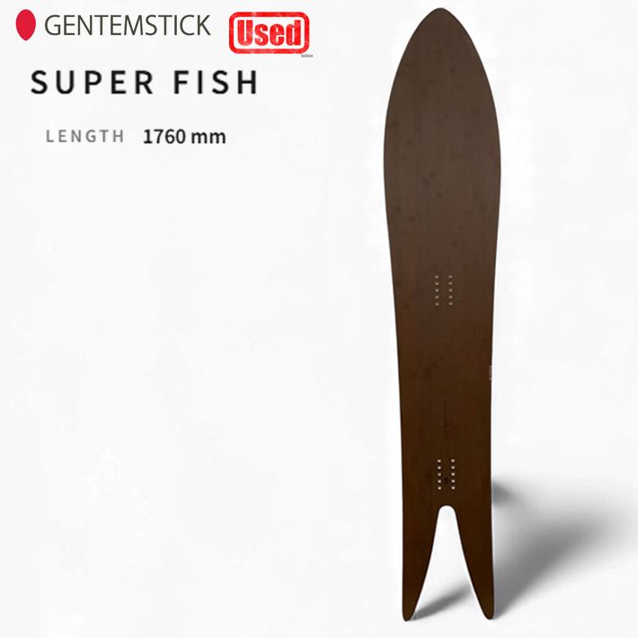 中古 スノーボード 使用状態 【A】 GENTEMSTICK SNOWBOARDS ( ゲンテン