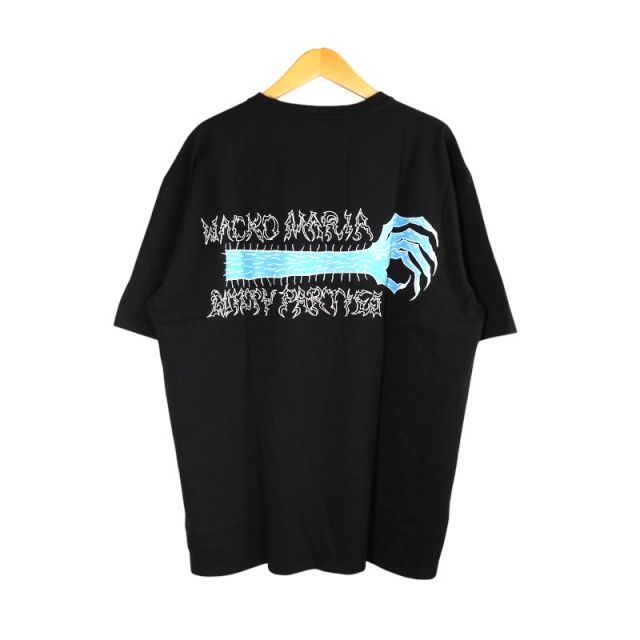新品・未使用 WACKO MARIA × NECK FACEコラボ Tシャツ L WACKOMARIA《ワコマリア》NECK FACE / WASHED HEAVY WEIGHT CREW NECK