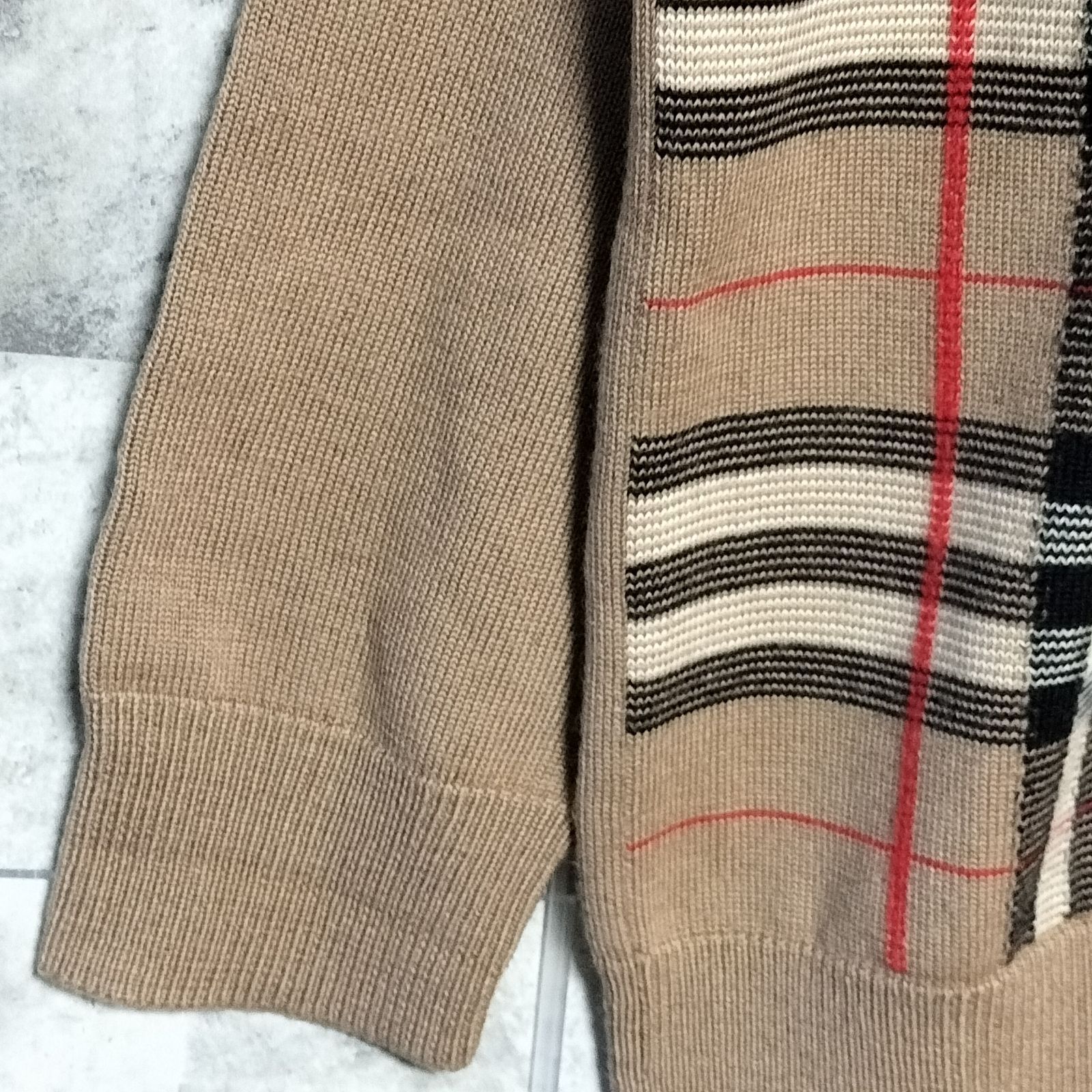 大人気】Burberrys バーバリーズ ノバチェック クルーネック ウール