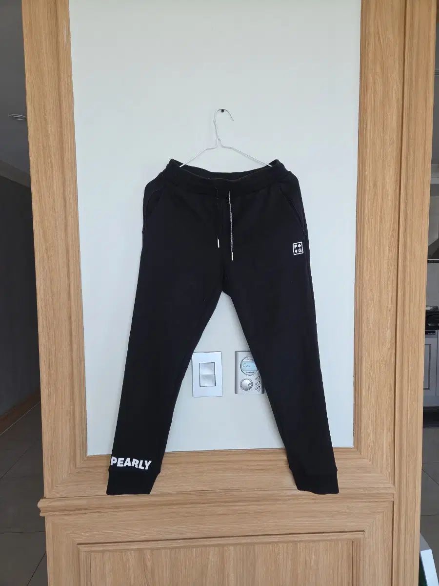 PEARLY GATES パーリーゲイツ 起毛パンツ 0サイズ 正規品 ブラック ㅡ