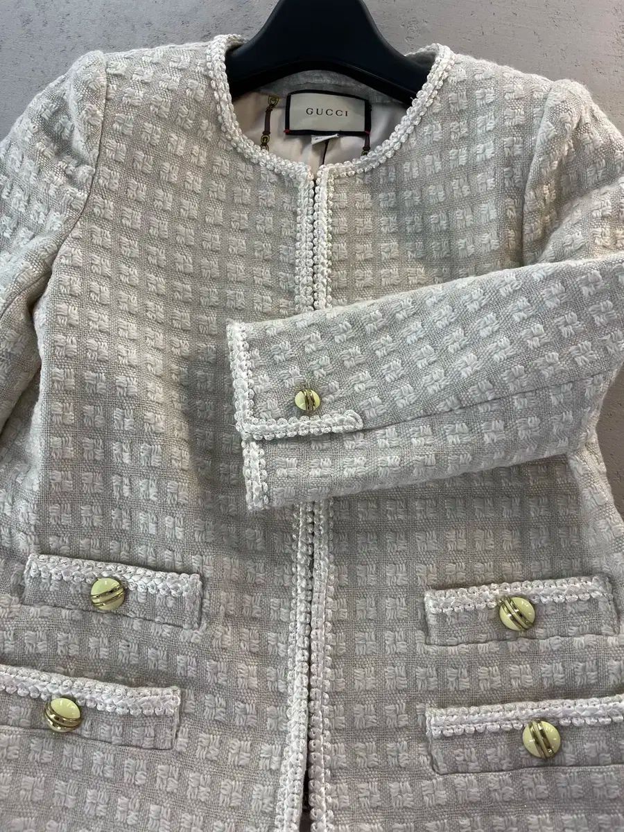 GUCCI グッチ ツイード ジャケット - メルカリ