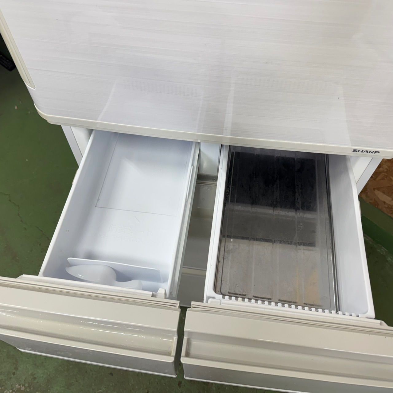 271 送料設置無料 SHARP自動製氷機能付き大型冷蔵庫 412L 洗濯機 400L