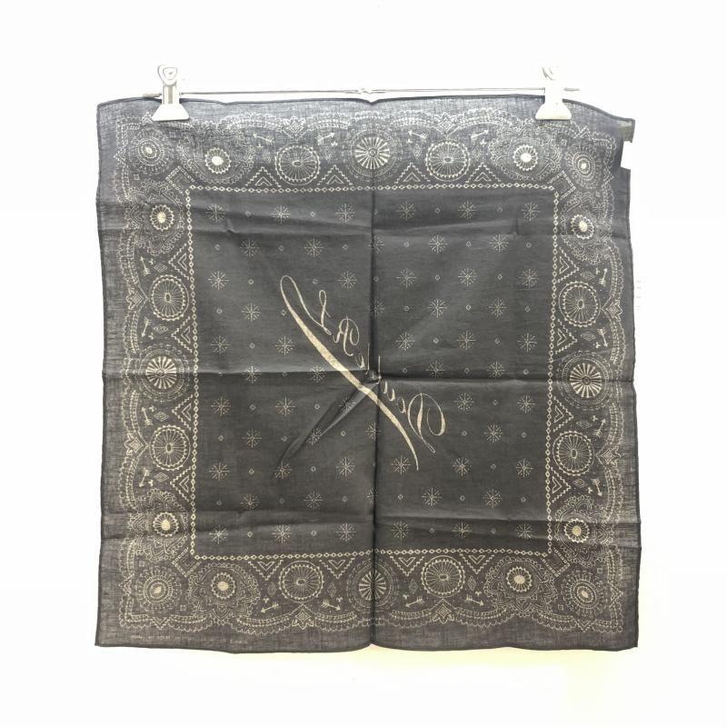 中古】RRL バンダナ ネイティブプリント ブラック ダブルアールエル[92