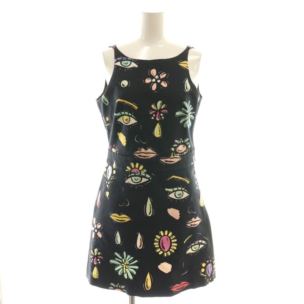 モスキーノ MOSCHINO BOUTIQUE ワンピース ミニ ノースリーブ I38