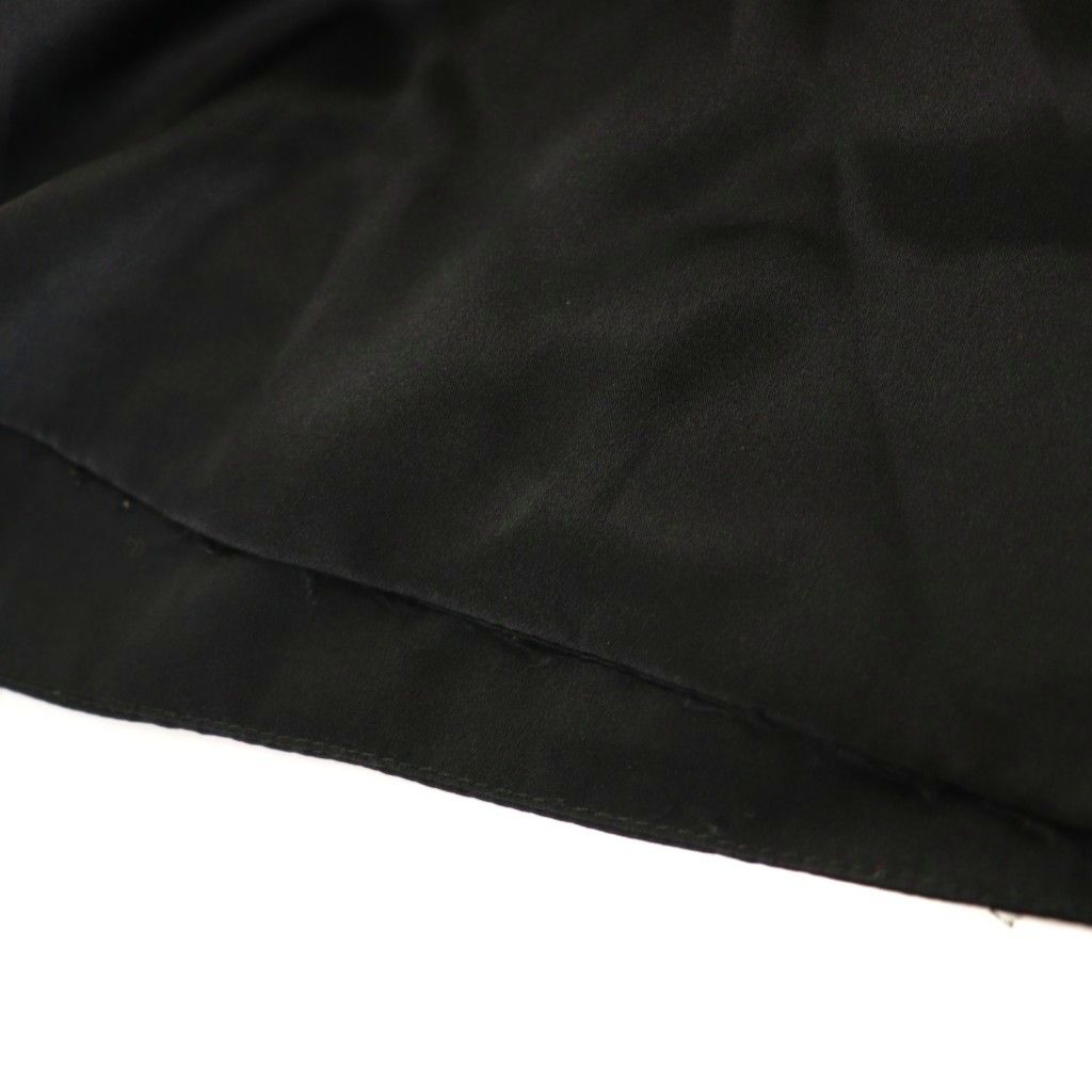 モスキーノ MOSCHINO ロングスカート セミフレア I42 黒 /NR □GY57