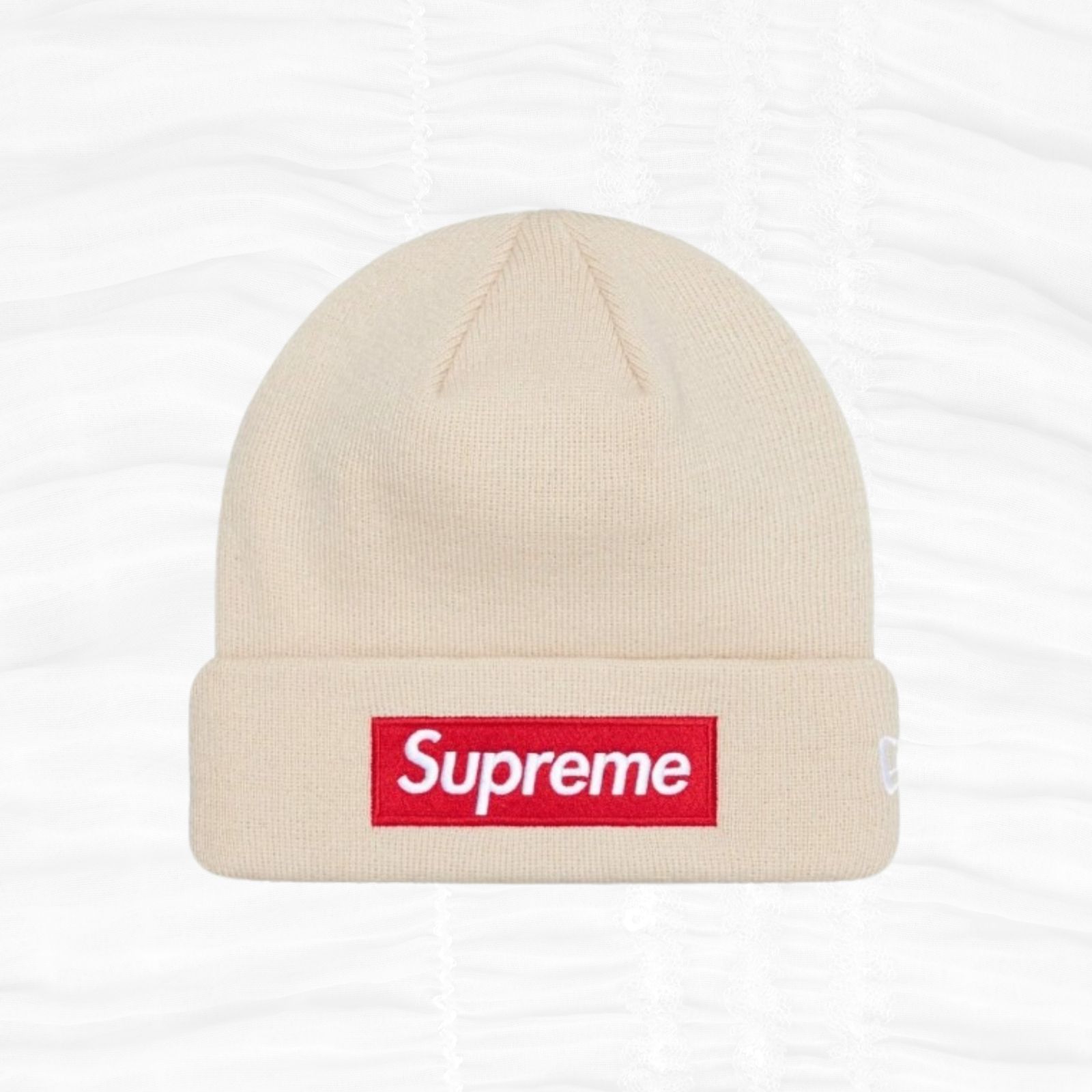 Supreme ニット帽 ベージュ シュプリーム - メルカリ