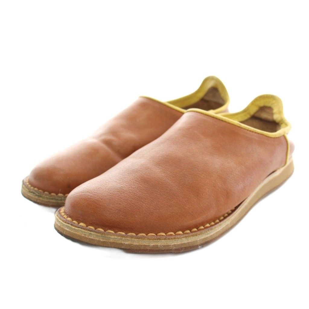 カンペール CAMPER ブラザーズ brothers レザーシューズ スリッポン 37