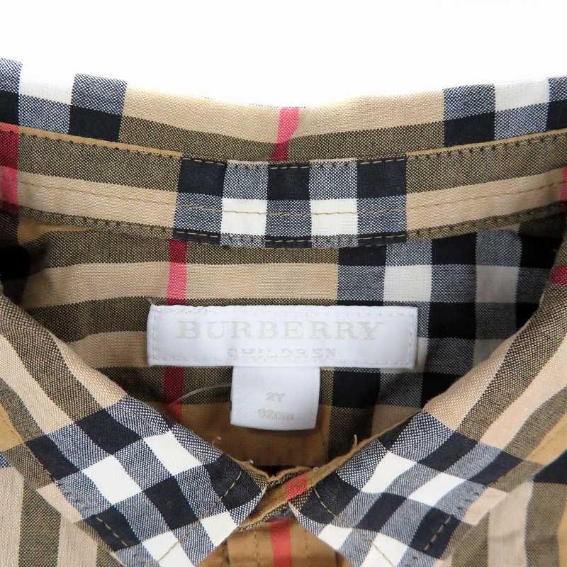バーバリー チルドレン BURBERRY CHILDREN カジュアルシャツ 半袖