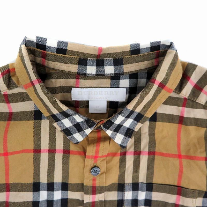 バーバリー チルドレン BURBERRY CHILDREN カジュアルシャツ 半袖