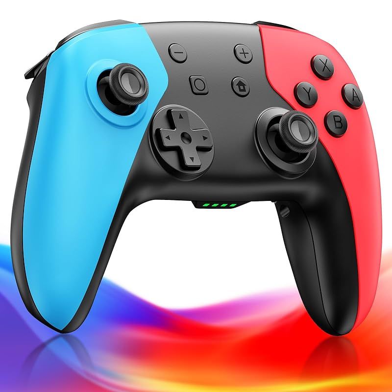 Switch2 コントローラー 【2025年先端モデル】 スイッチコントローラー ダブルホール機能 無線Bluetooth接続 Switch1/2代対応 背面ボタン搭載 TURBO連射機能 マクロ機能 ジャイロセンサー搭載 4階段HD振動 高耐久ボタン 1