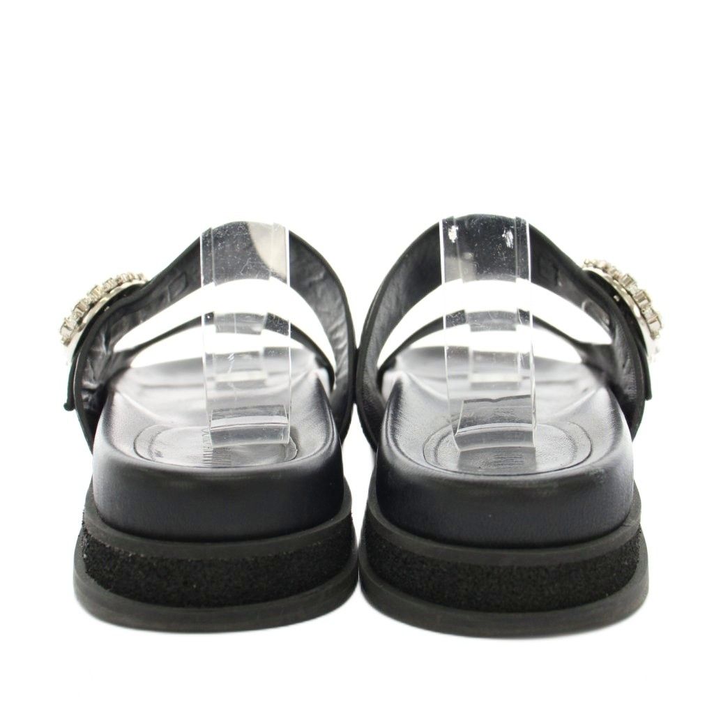 ジミーチュウ JIMMY CHOO マルガフラット MARGA FLAT サンダル レザー