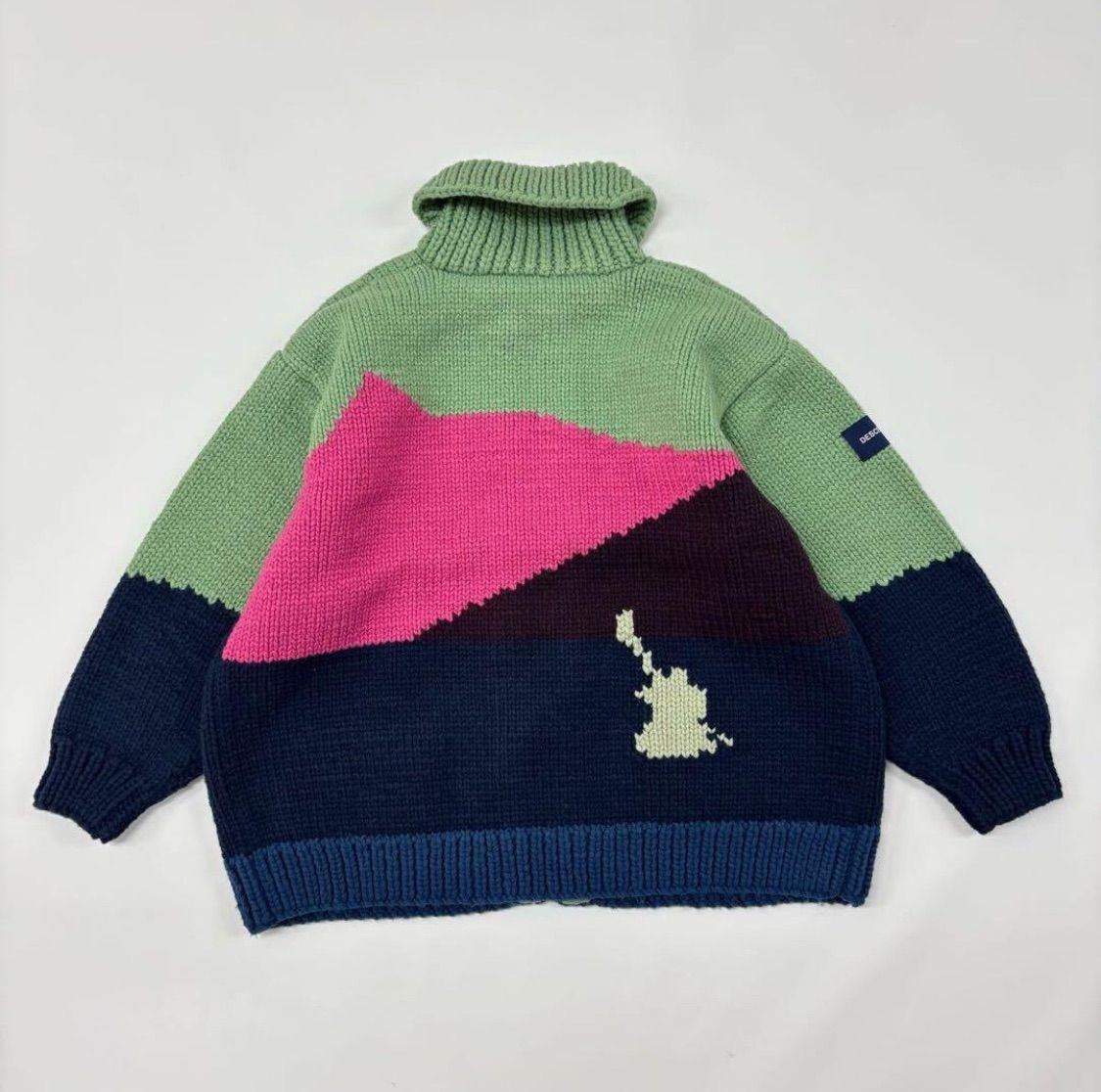 24aw 2024 新品 DESCENDANT ディセンダント DAWN COWICHAN SWEATER